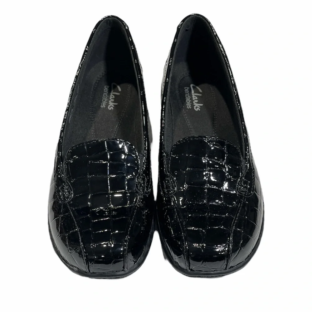 Clarks Collection Leather Slip-on Loafers - Bayou  6M  0488 - Picture 4 of 14